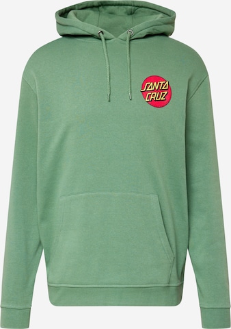 Santa Cruz Sweatshirt in Green: front
