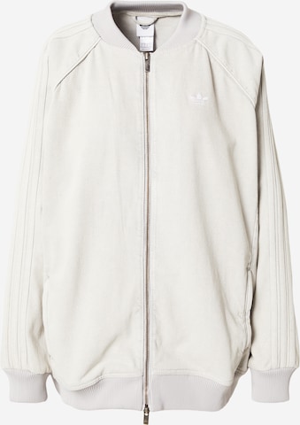 pilka ADIDAS ORIGINALS Demisezoninė striukė 'SST': priekis