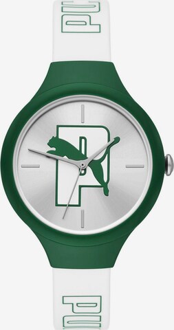 PUMA Analog Watch in Green: front