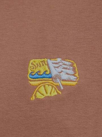 !Solid - Camiseta ' SDOWENS ' en marrón