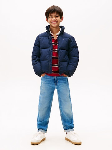 TOMMY HILFIGER Übergangsjacke in Blau