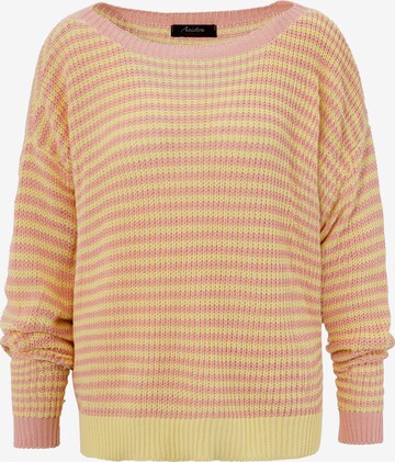 Aniston CASUAL Pullover in Gelb: predná strana