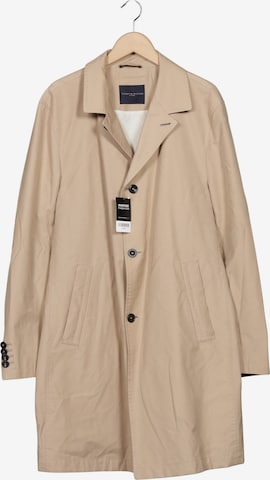 Tommy Hilfiger Tailored Mantel L-XL in Beige: Vorderseite