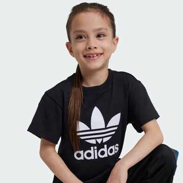 ADIDAS ORIGINALS Koszulka 'Trefoil' w kolorze czarny