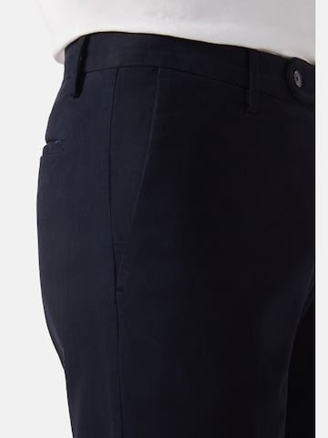 regular Pantaloni con piega frontale di Boggi Milano in blu