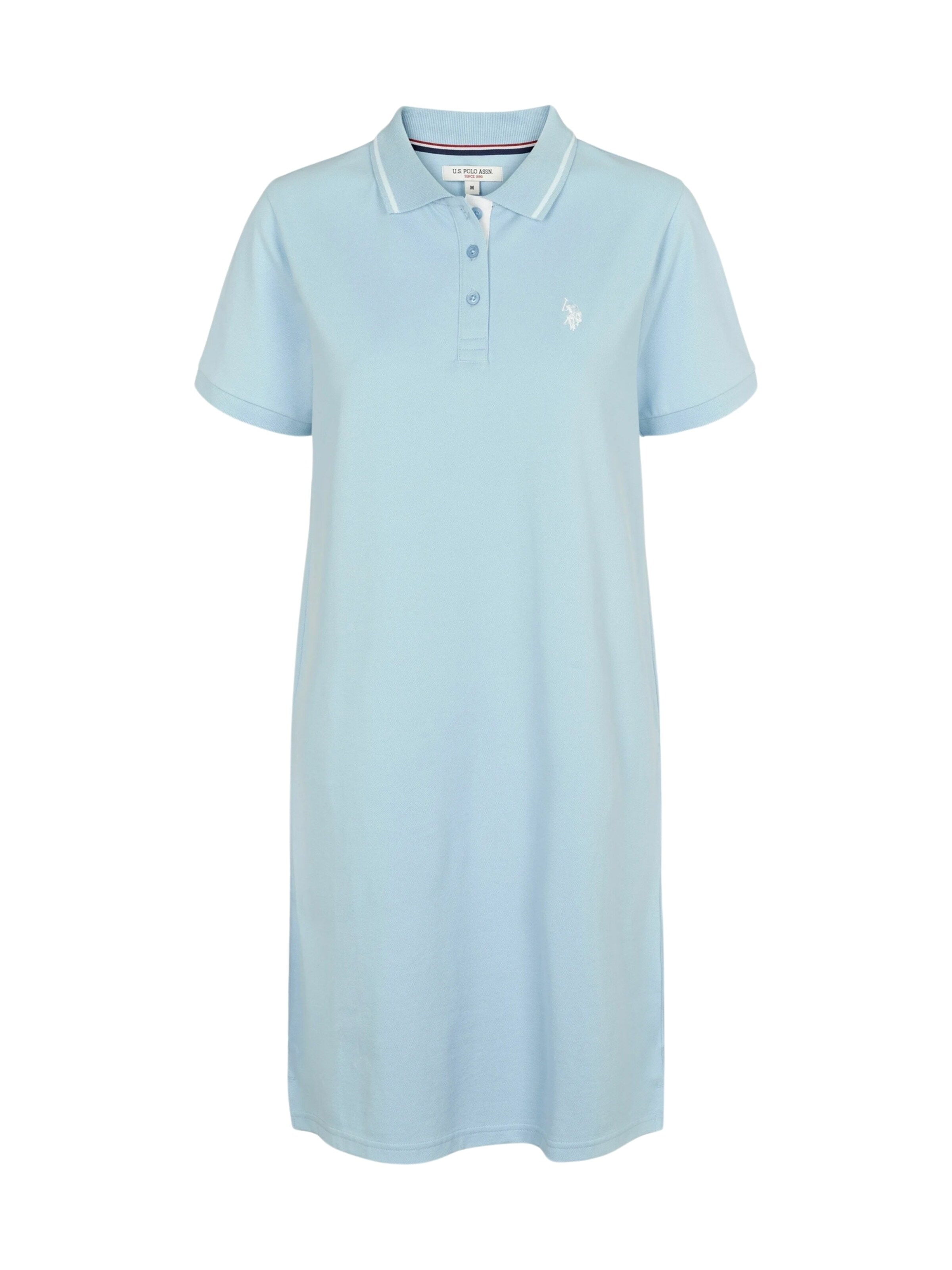 Robe-chemise 'Ika' U.S. POLO ASSN. en bleu : devant