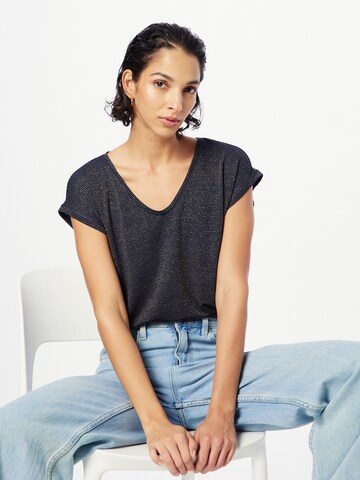 T-shirt 'Billo' PIECES en bleu : devant