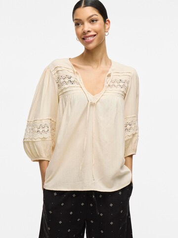 Chemisier 'SILJE' VILA en beige