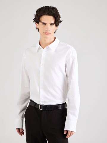 Coupe regular Chemise Calvin Klein en blanc : devant