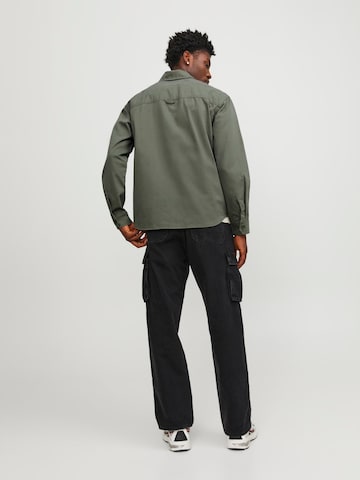 JACK & JONES Regular Fit Hemd 'Zac' in Grün