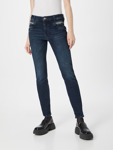 MOS MOSH Skinny Jeans in Blue: front