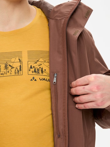 VAUDE Outdoor jacket 'Rosemoor' in Brown