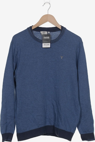 Carlo Colucci Pullover L in Blau: Vorderseite