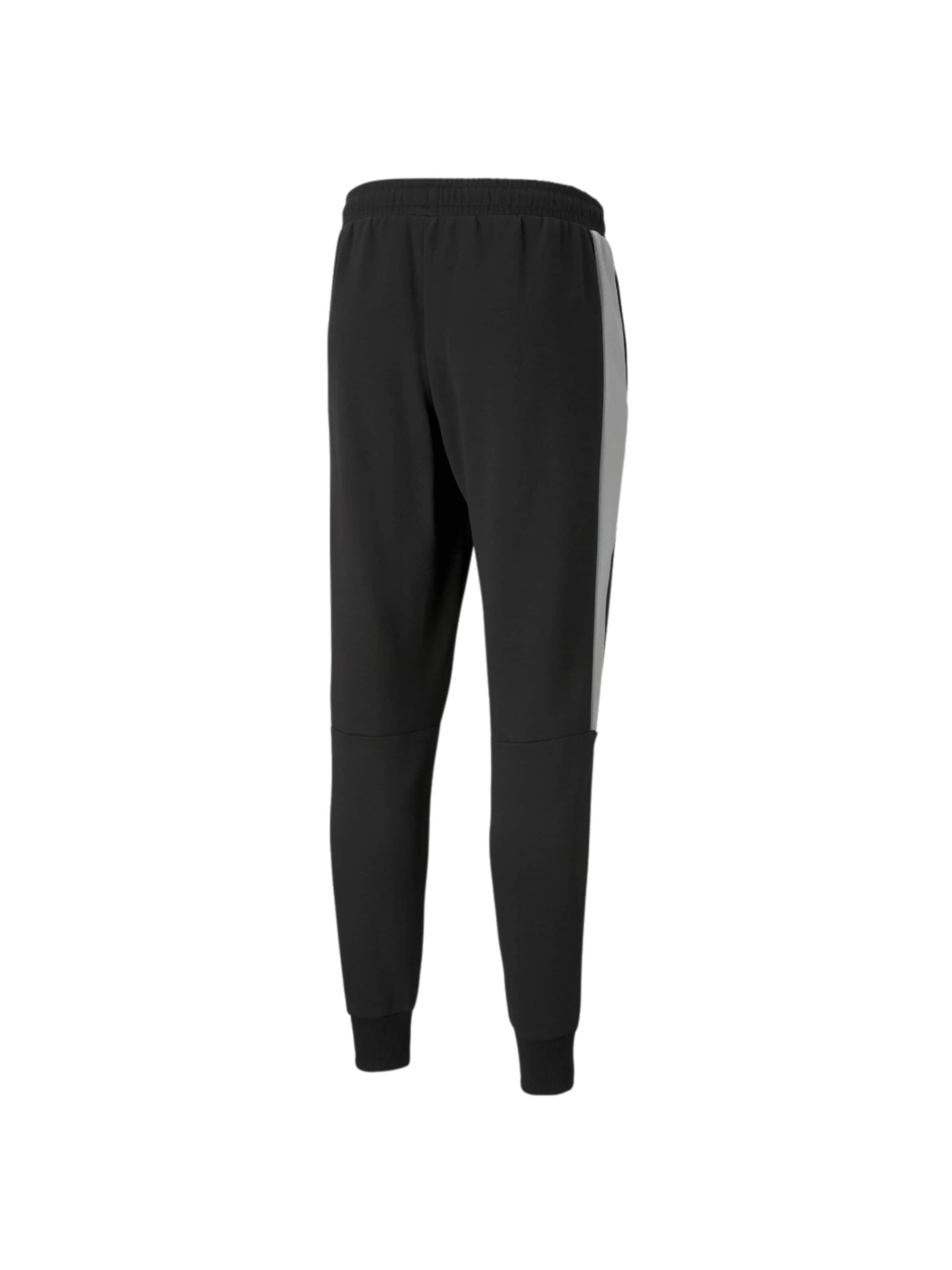 PUMA Tapered Sportbroek 'Mercedes-AMG Petronas F1 T7' in Zwart