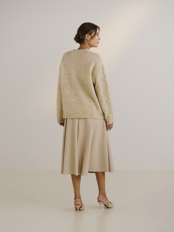 Guido Maria Kretschmer Women Pullover 'Cay' in Beige