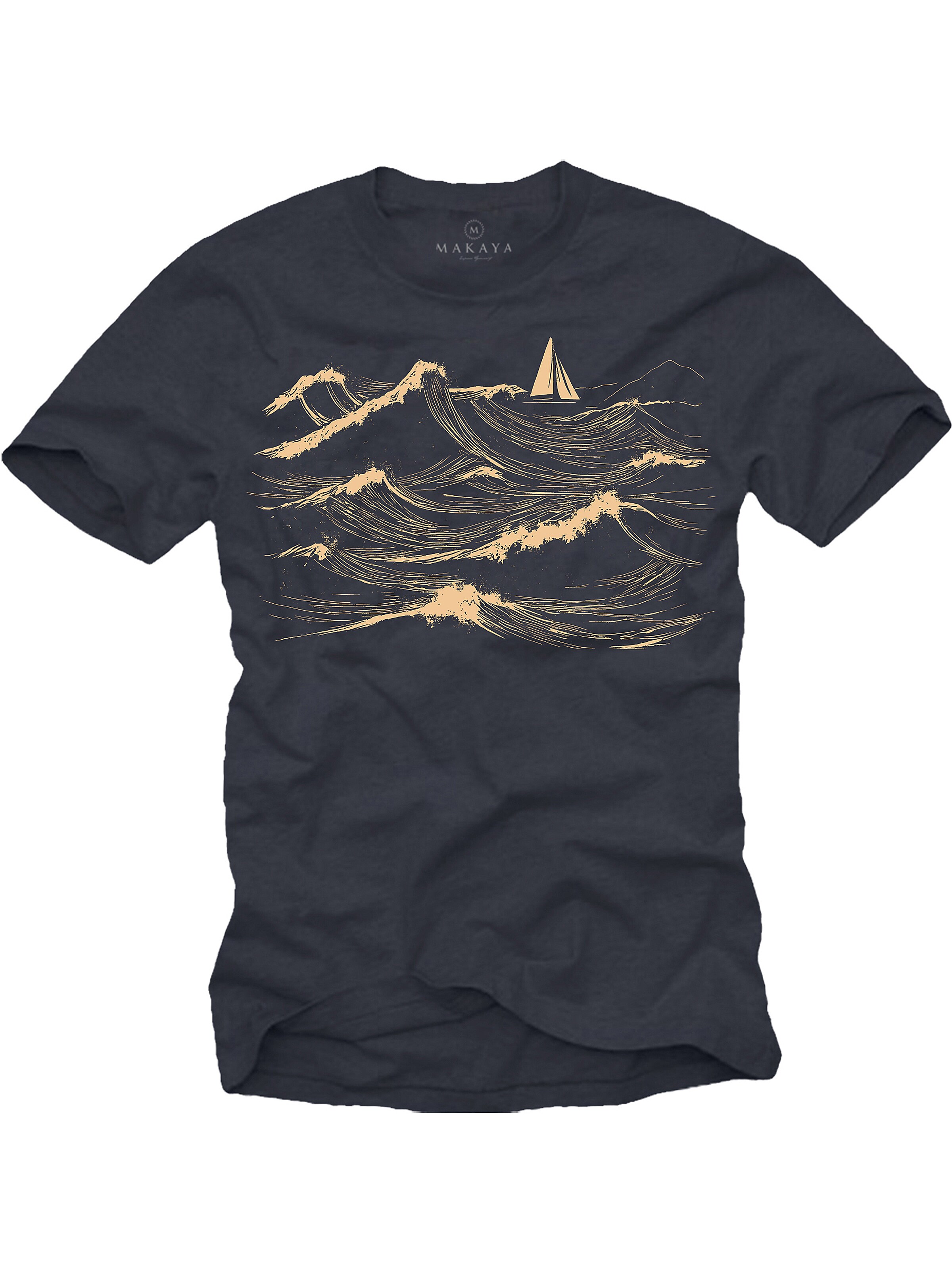 MAKAYA Shirt in Grey: front