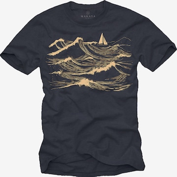 MAKAYA Shirt in Grey: front