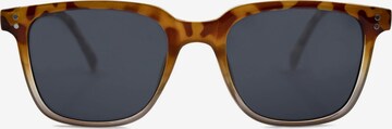 Lunettes de soleil ECO Shades en marron : devant