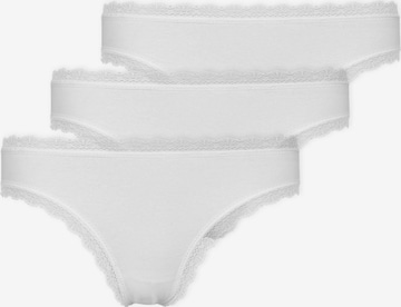 SNOCKS Thong in White: front