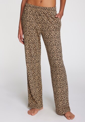 Pantalon de pyjama s.Oliver en marron : devant