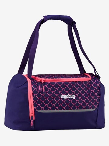 ergobag Athletic Gym Bag 'Sporttasche Sporttasche' in Purple: front