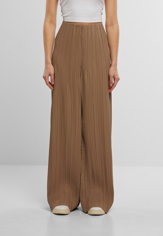 Wide leg Pantaloni 'Tracy' di SECOND FEMALE in marrone