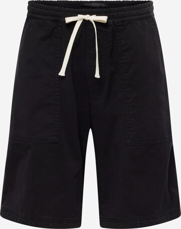 DRYKORN Loose fit Trousers 'VADE' in Black: front
