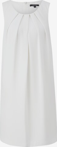 COMMA Dress in White: front