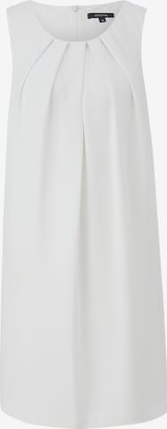 Robe COMMA en blanc : devant