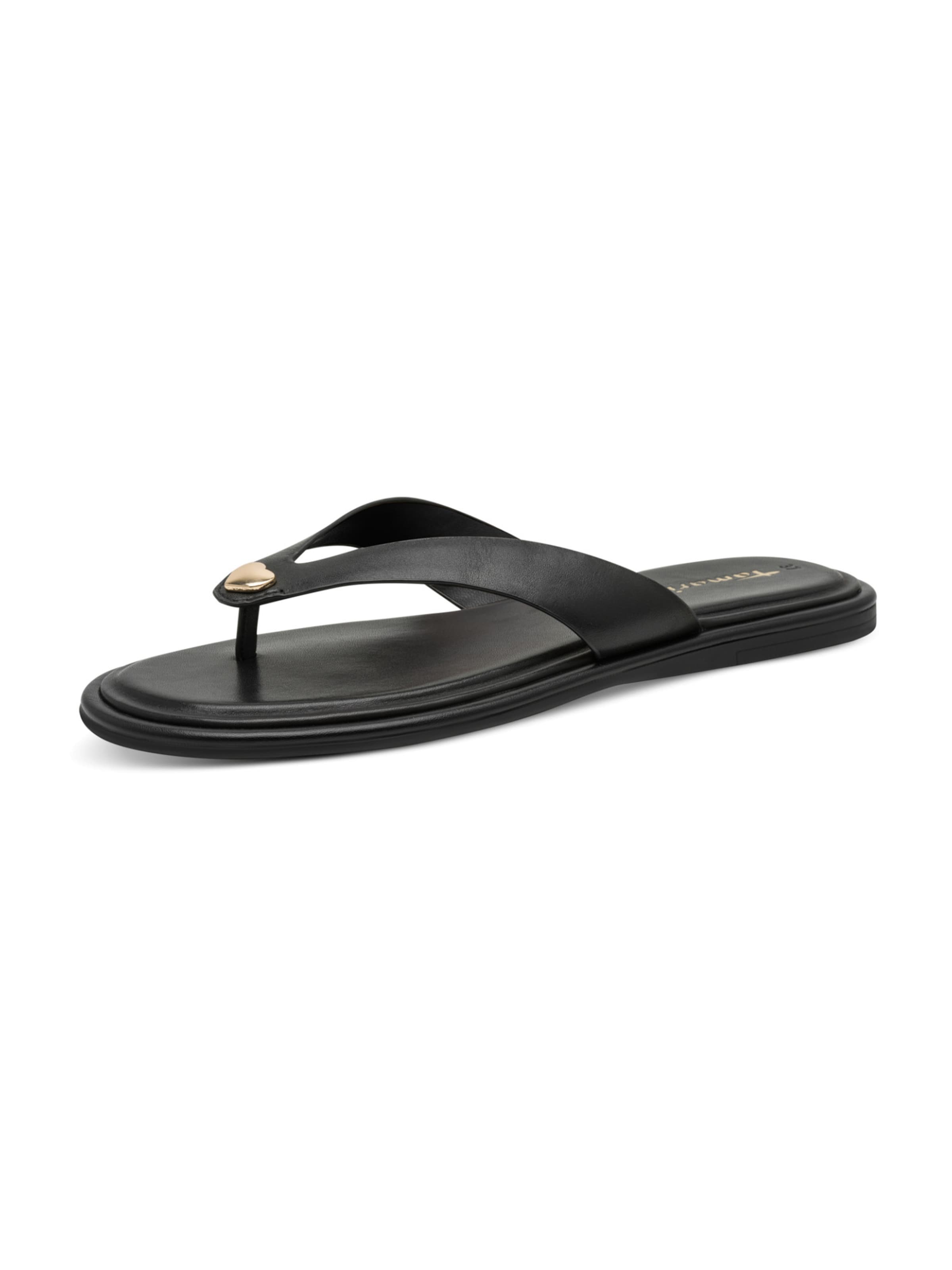 Tamaris Klipklappere i sort: forside