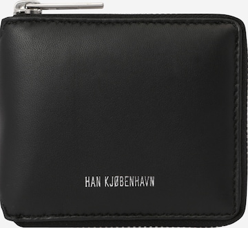 Han Kjøbenhavn Wallet in Black: front