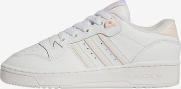 Baskets basses 'Rivalry' ADIDAS ORIGINALS en blanc : devant