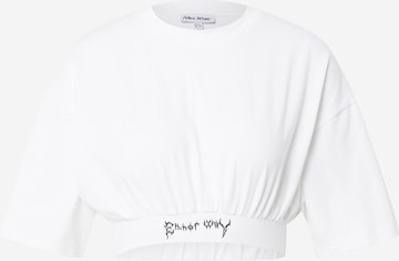 T-shirt Public Desire en blanc : devant