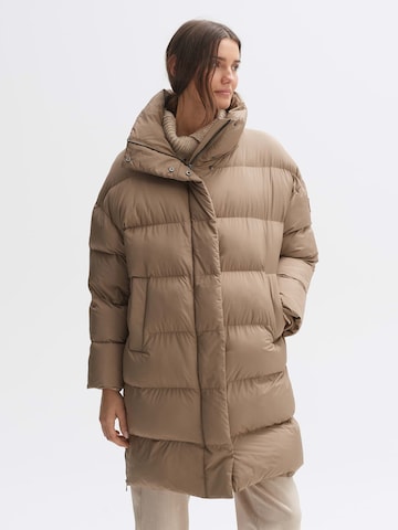 OPUS Winter Coat 'Hileni' in Brown: front