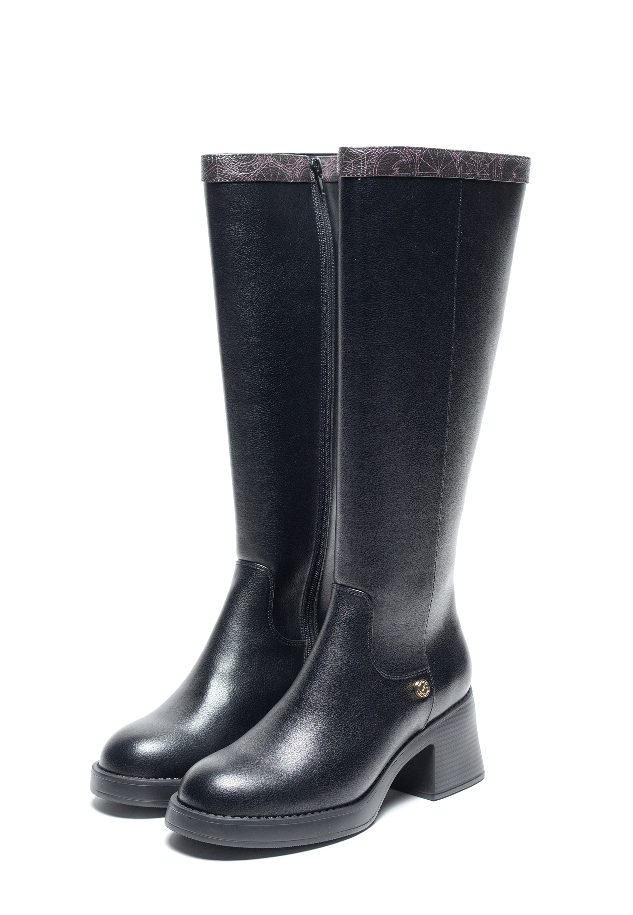 Bottes Gattinoni en noir
