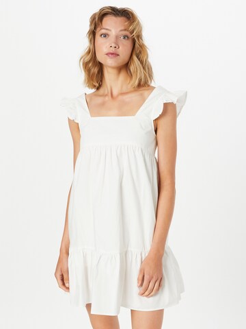 Compania Fantastica Καλοκαιρινό φόρεμα 'Vestido' σε λευκό: μπροστά