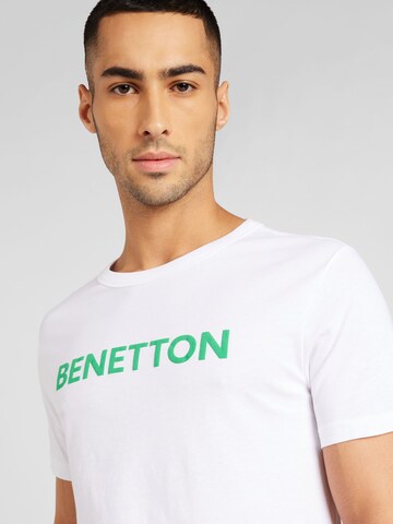 T-Shirt UNITED COLORS OF BENETTON en blanc