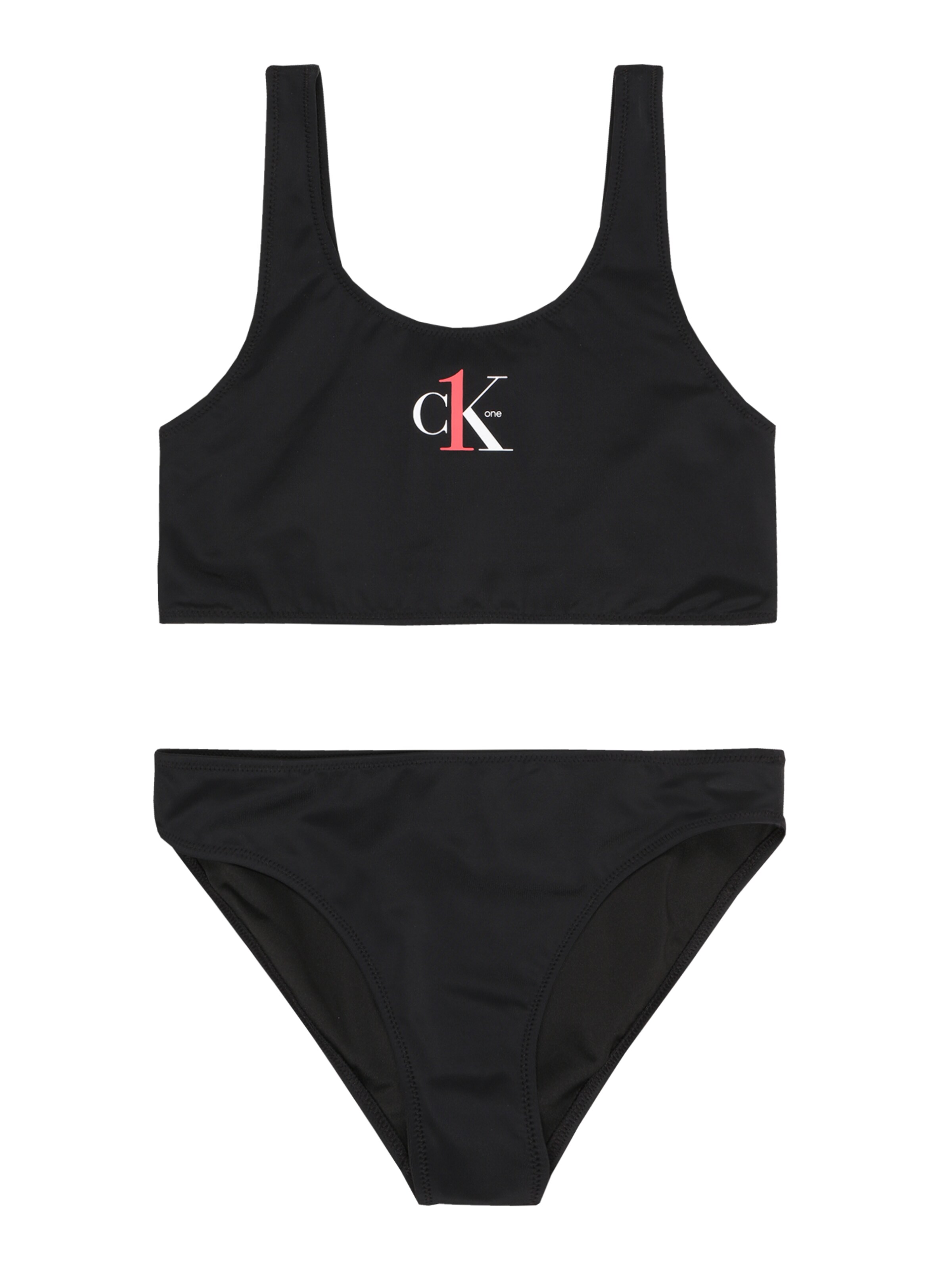 Calvin Klein Swimwear Bikini in Schwarz ABOUT YOU
