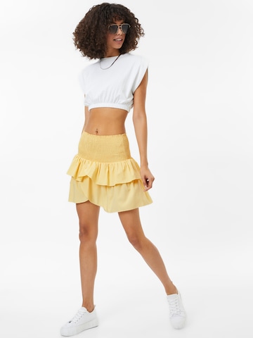 Neo Noir Skirt 'Carin' in Yellow