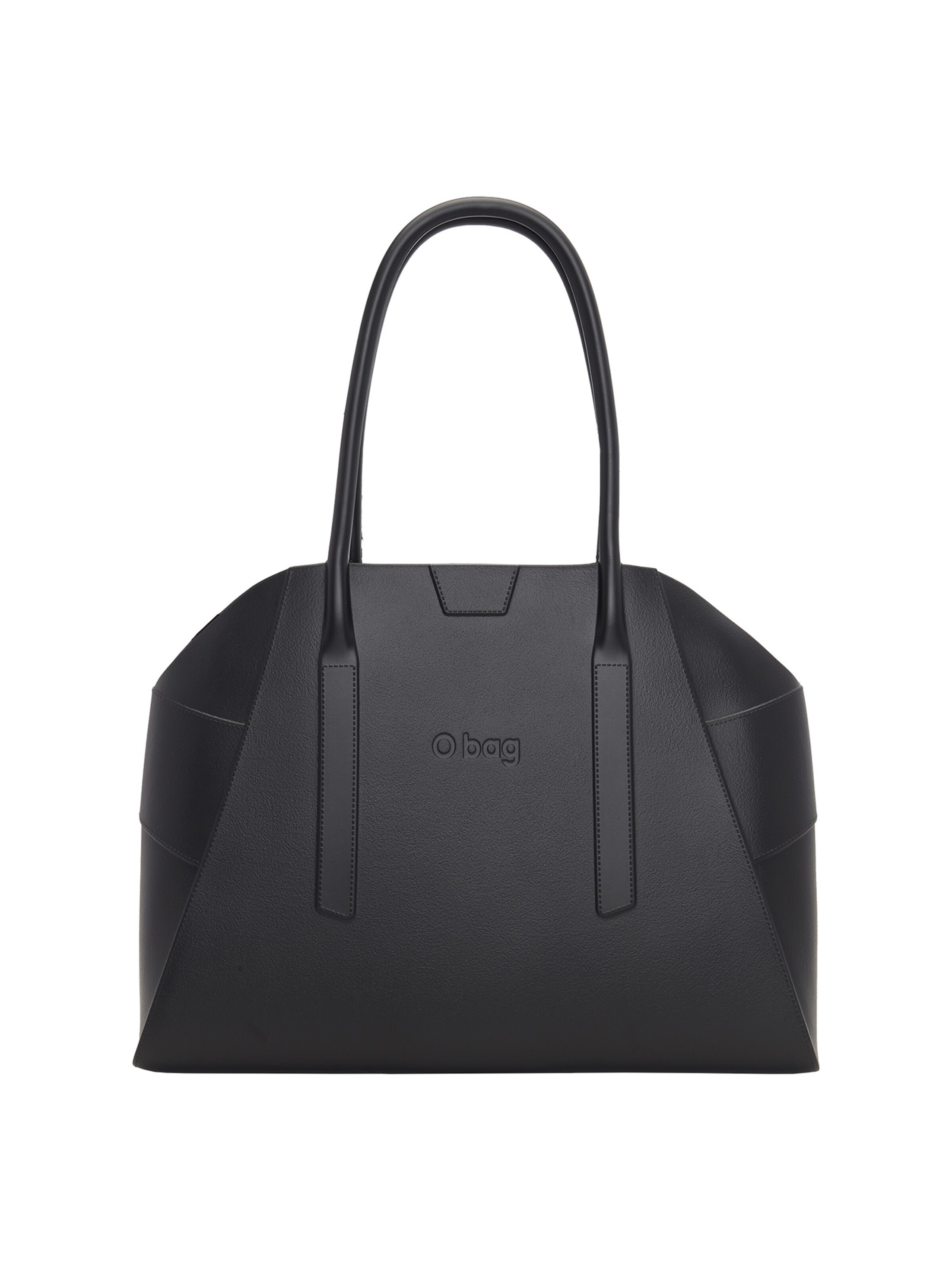 O bag Shopper in Black: front
