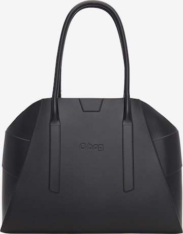 O bag Shopper in Black: front
