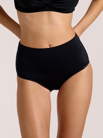 SUNMARIN Bikini Bottoms in Black: front