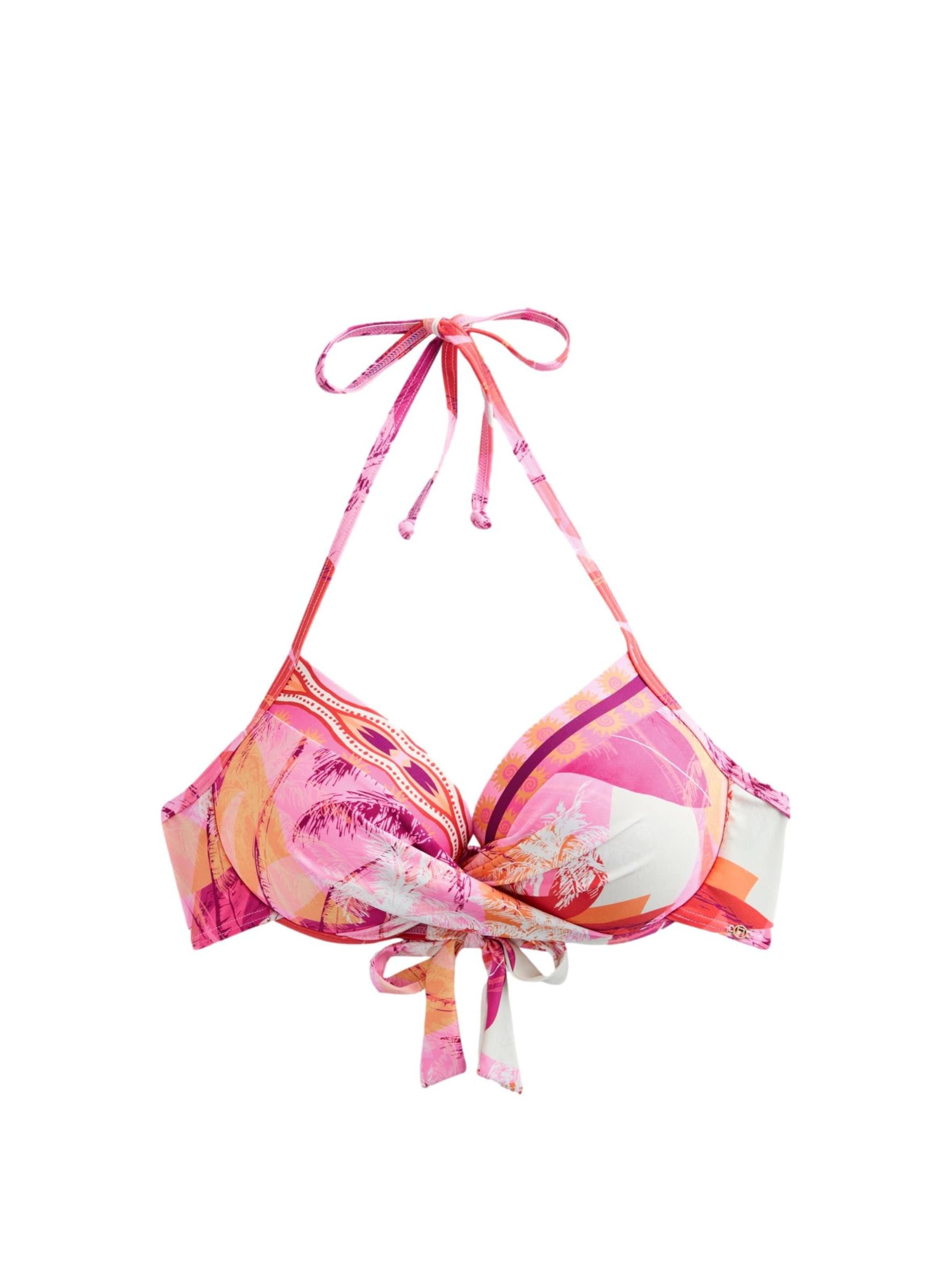 Next Klassiek Bikinitop in Roze: voorkant