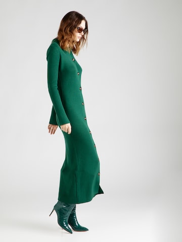 Warehouse Úpletové šaty – zelená