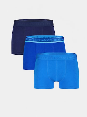 Bamboo basics Boxershorts 'Liam' in Blauw: voorkant