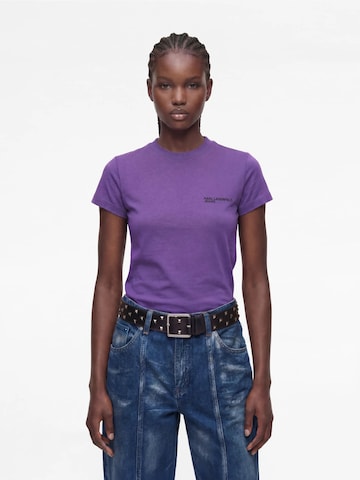 KARL LAGERFELD JEANS Футболка в Лиловый: спереди