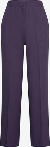 4funkyflavours Regular Pleated Pants 'First Time Around' in Blue: front