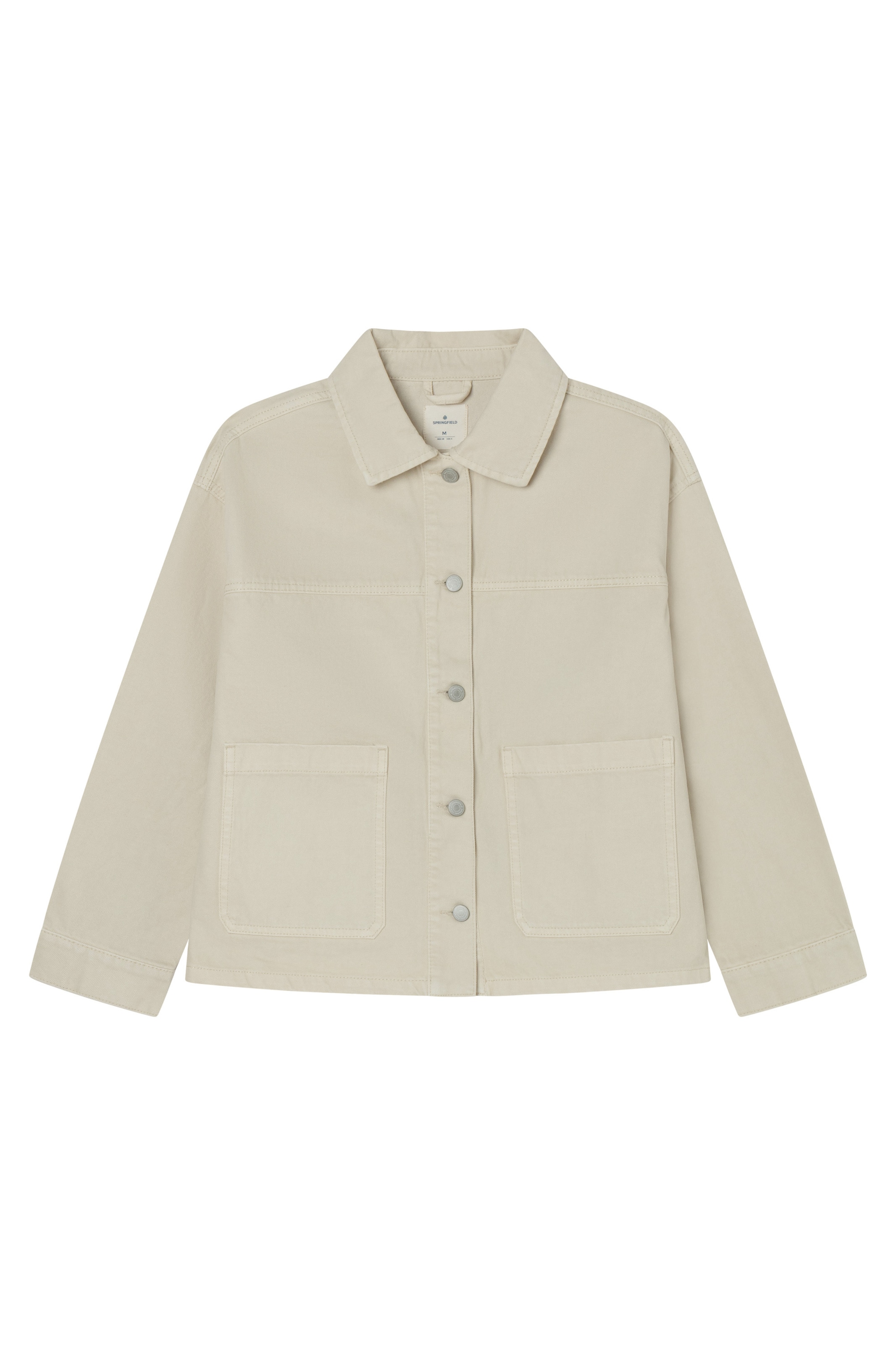 Springfield Tussenjas in Beige: voorkant