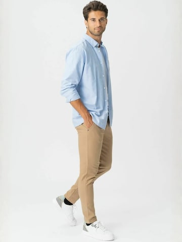 TEESHOPPEN Regular Fit Skjorte ' The Original ' i blå