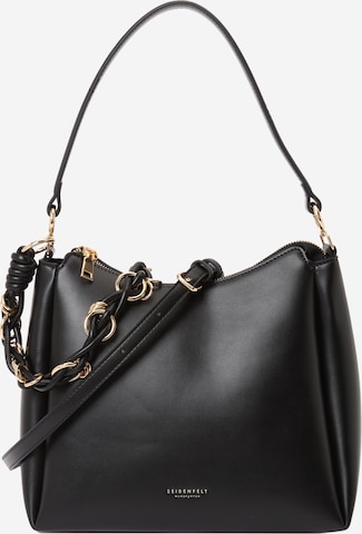 Seidenfelt Taška přes rameno 'Sundby' – černá: přední strana